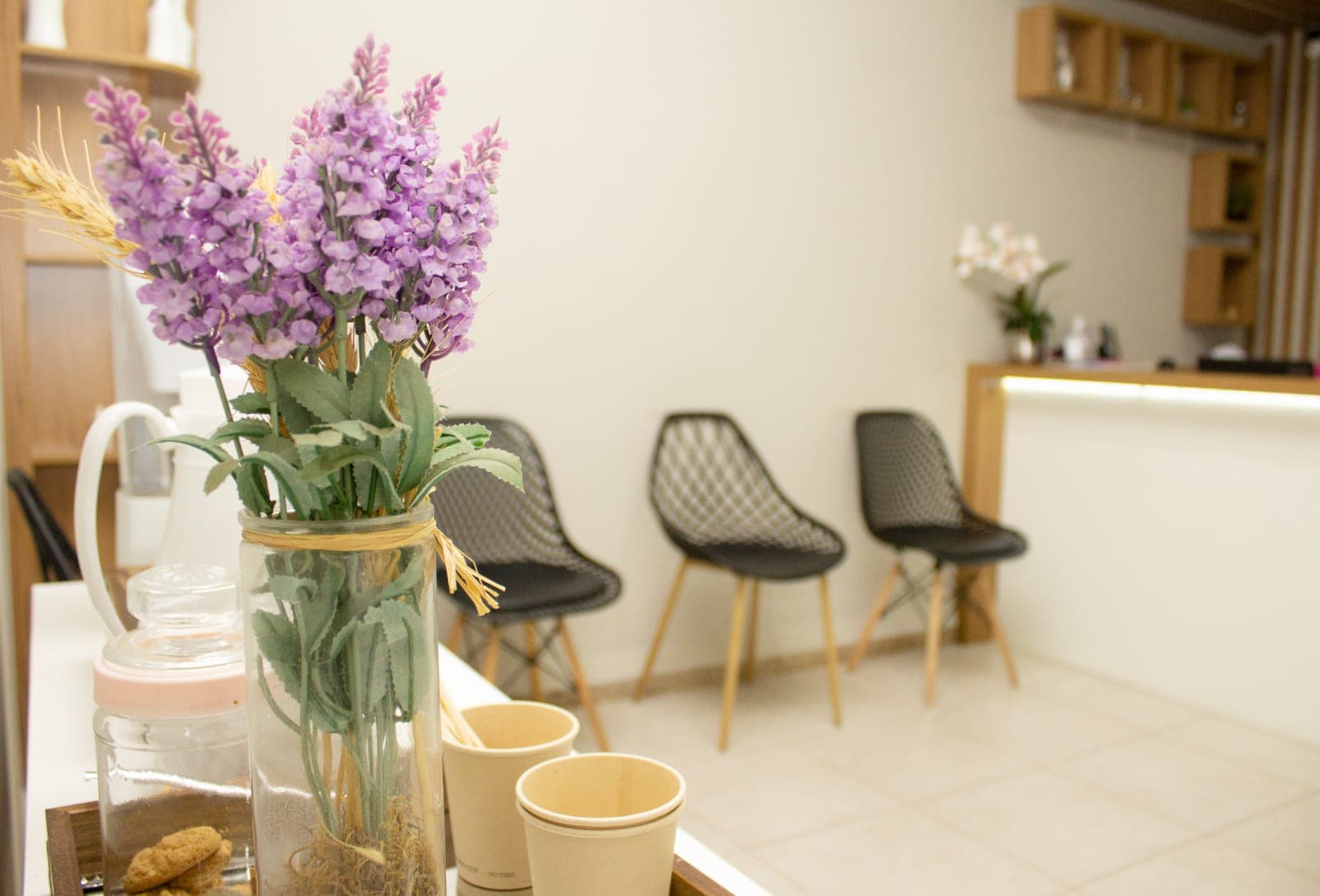 Ambiente interno da clínica